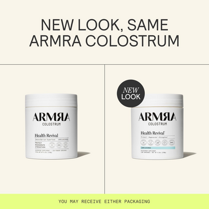 ARMRA Colostrum Powder| Gut Health & Bloating | Skin & Hair | Immunity | Keto, Gluten & Fat-Free | 120 Servings