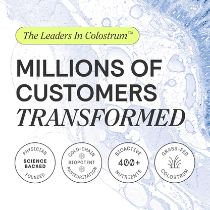 ARMRA Colostrum Powder| Gut Health & Bloating | Skin & Hair | Immunity | Keto, Gluten & Fat-Free | 120 Servings